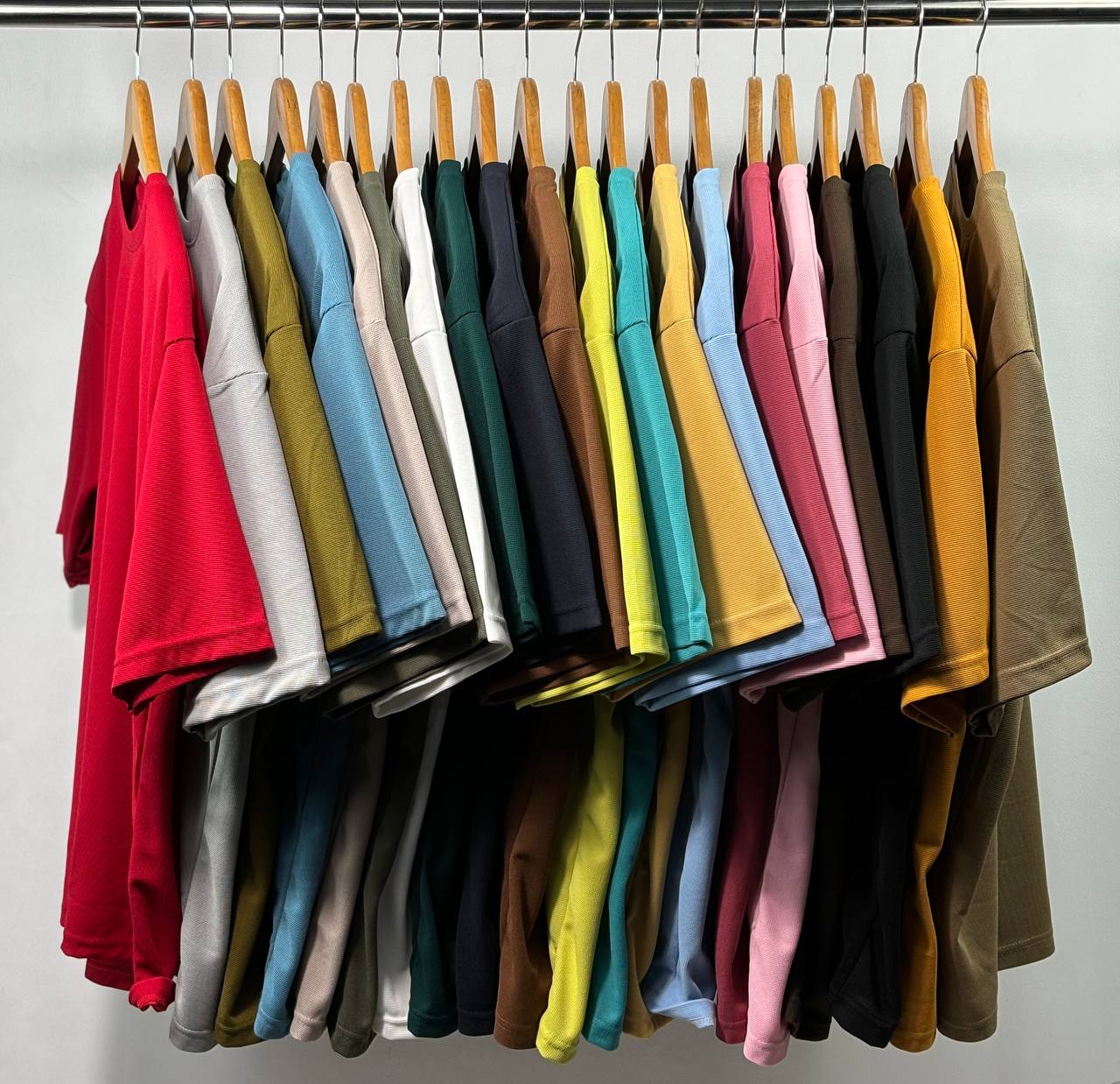 Waffle Oversized T-Shirts CAMMY